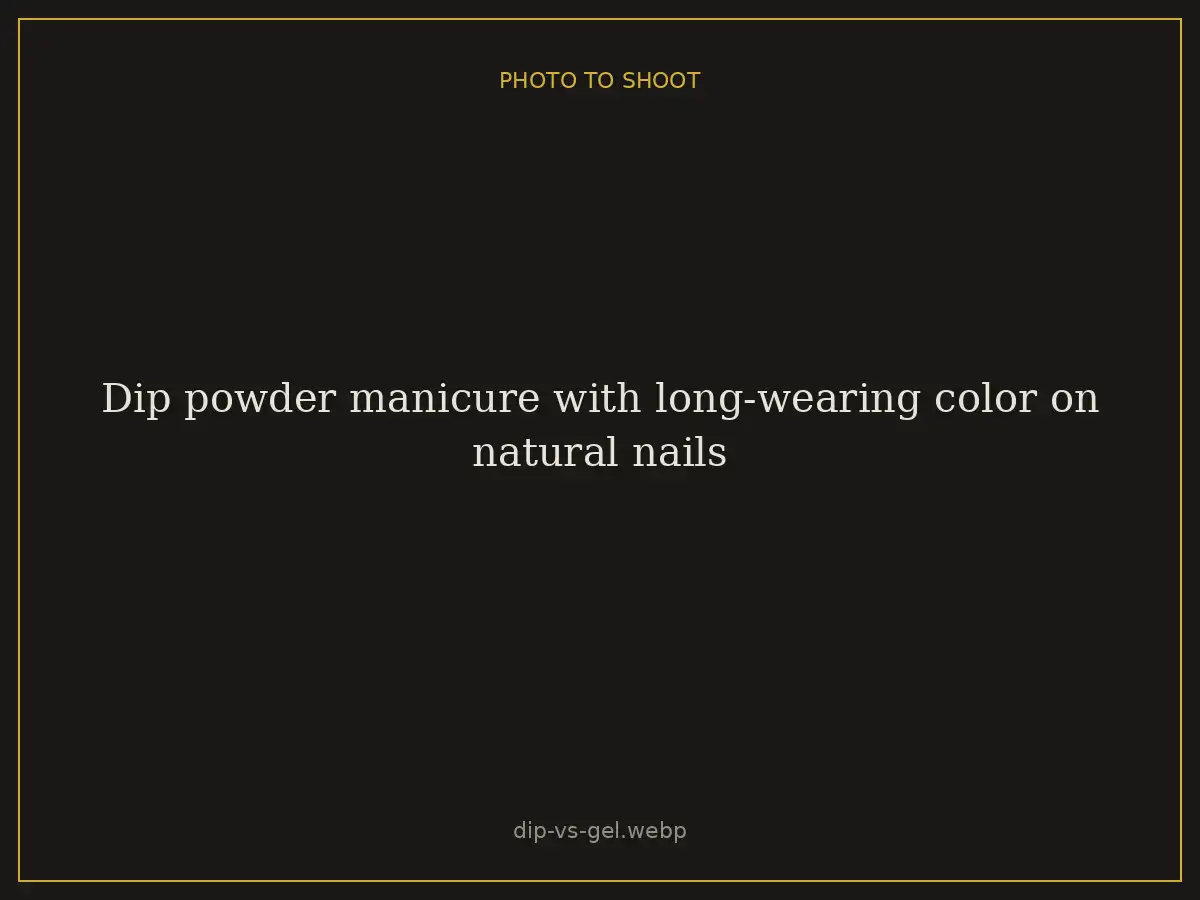 Dip powder manicure with long-wearing color on natural nails at Brazilian Nails By Danielle in Westlake, Ohio