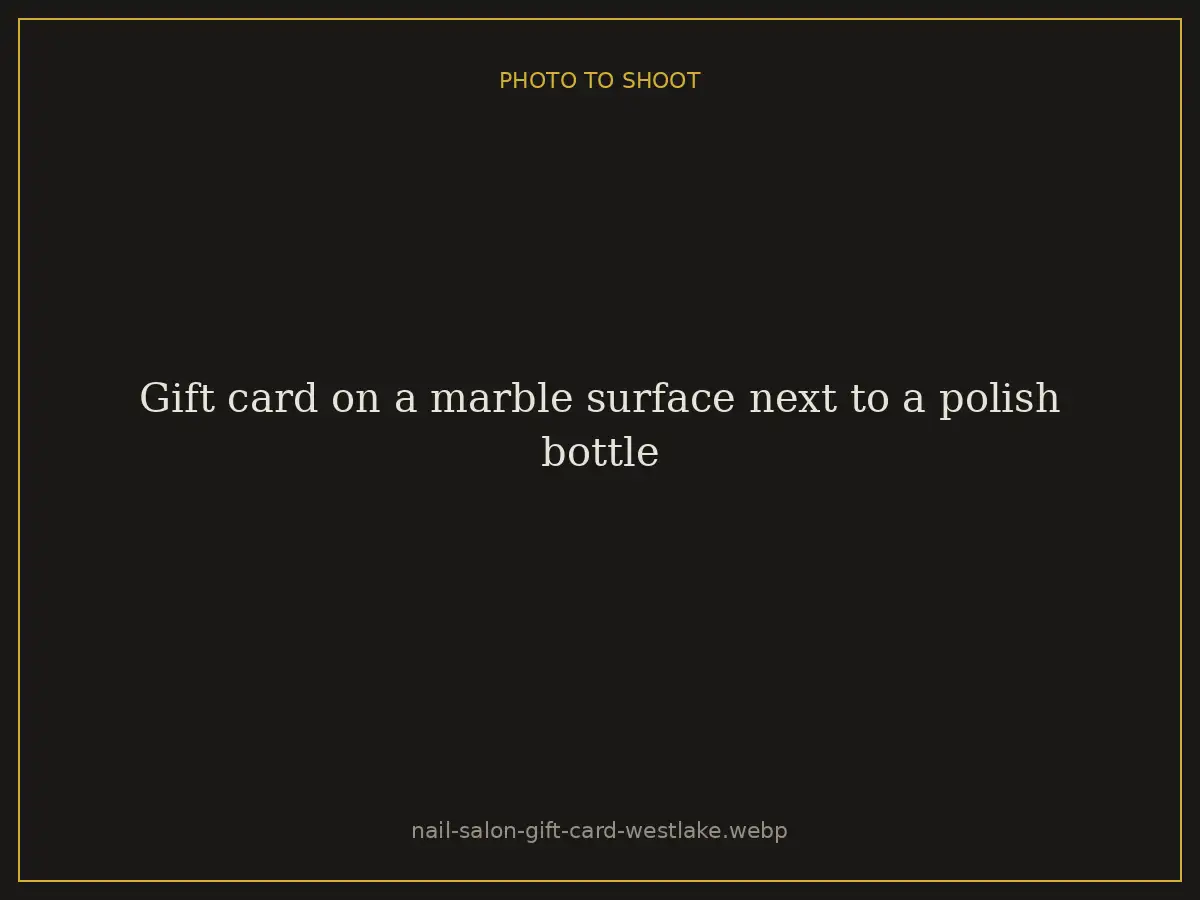Brazilian Nails By Danielle gift card for a manicure or pedicure